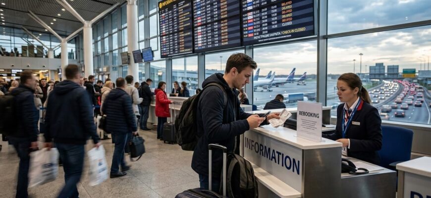 Опоздал на рейс из-за пробок на МКАД? Вот что делать прямо сейчас