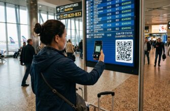 Как проверить статус рейса через QR-код на табло: пошаговая инструкция для пассажира